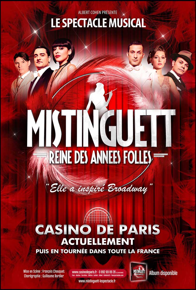Patrice Maktav au Casino de Paris dans Mistinguett