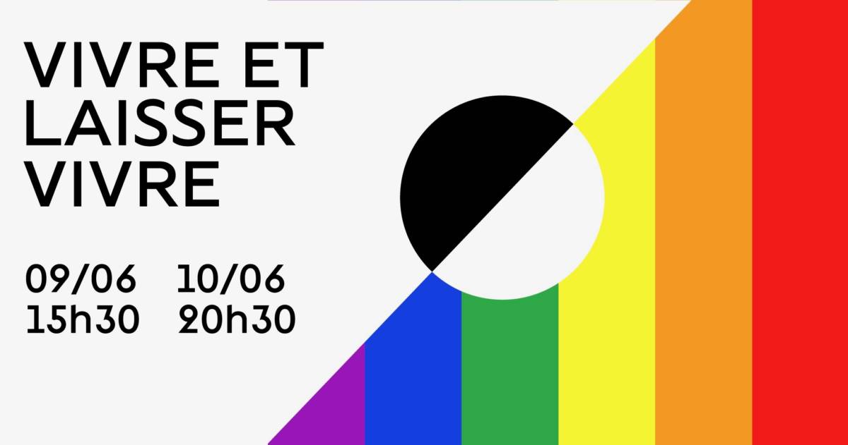 Affiche du spectacle Vivre et laisser vivre du Cours Peyran Lacroix au Théätre La Pépinière les 9 et 10 juin 2019