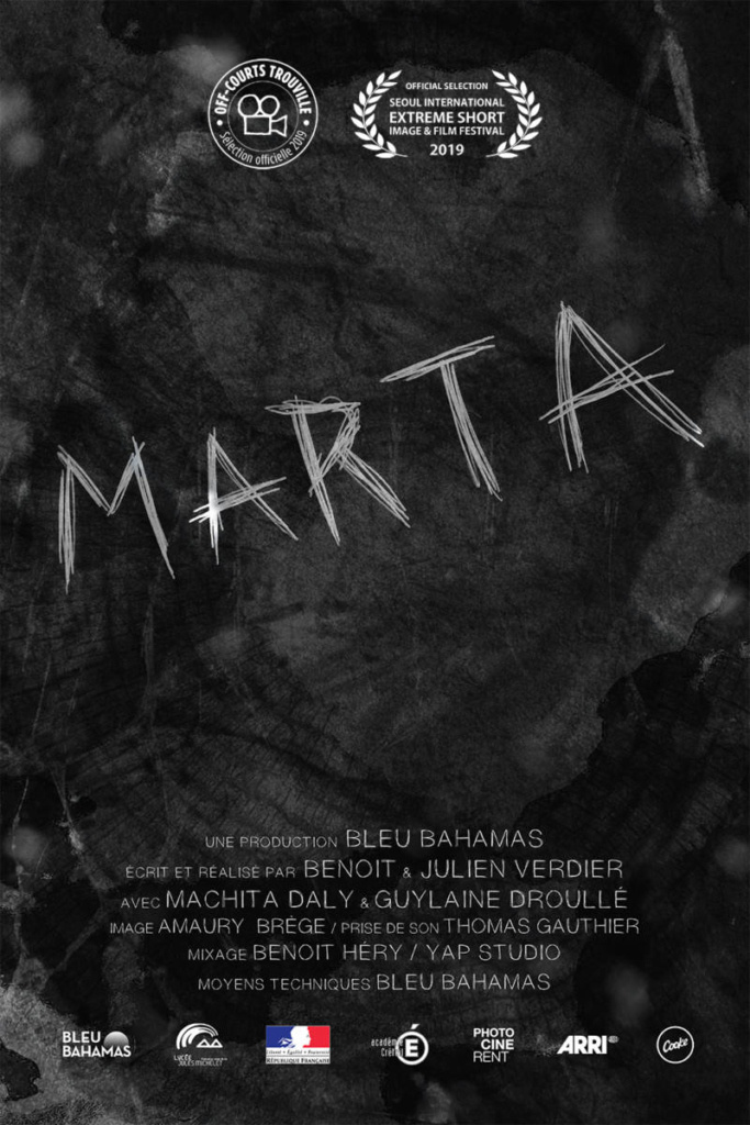 Affiche du film Marta des Frères Verdier, présenté au festival Off-Courts 2019 de Trouville