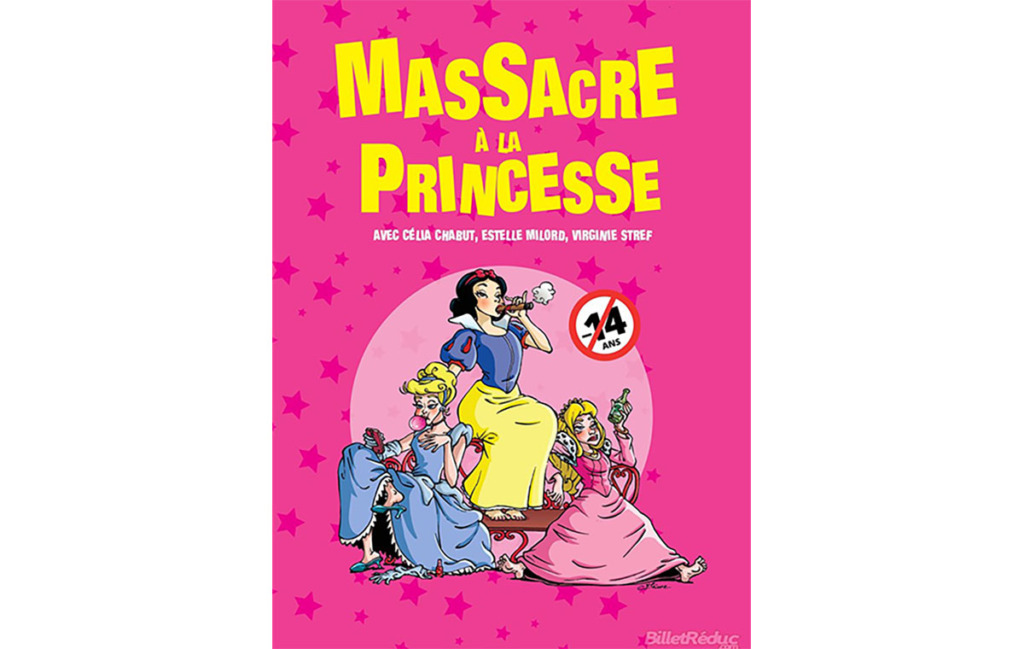 Affiche de Massacre à la Princesse, avec Virginie Stref