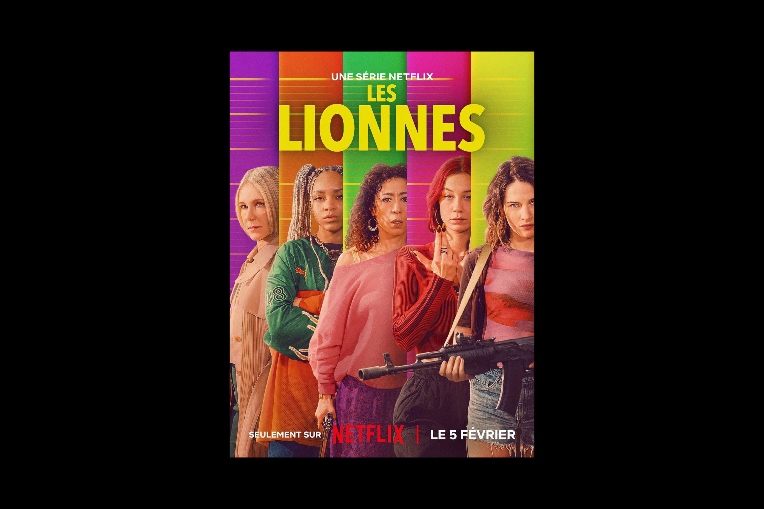 Sami Outalbali dans la série Les Lionnes sur Netflix